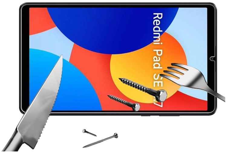 LAMINA MICA VIDRIO TEMPLADO PARA TABLET XIAOMI PAD SE 8.7 - 3