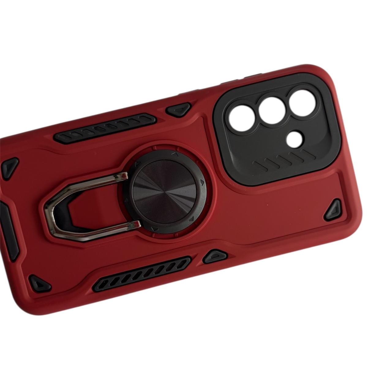 GENÉRICO CARCASA PARA SAMSUNG A36 5G ANTI GOLPES ANILLO ROJO