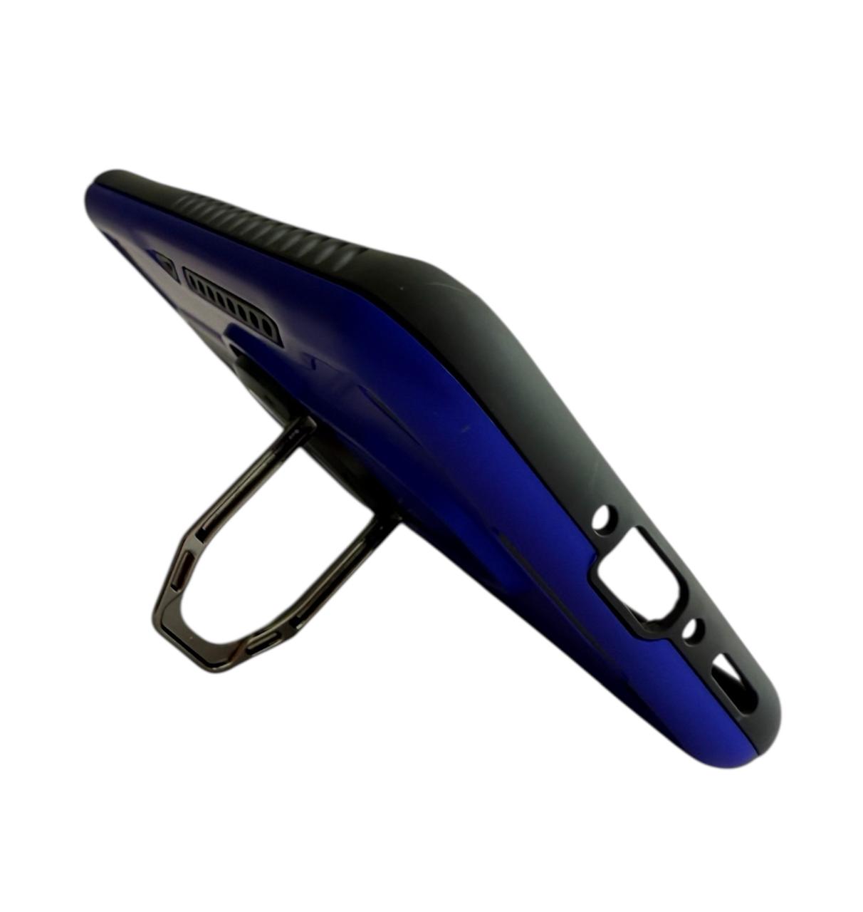 CARCASA PARA SAMSUNG A36 5G ANTI GOLPES ANILLO AZUL - 2