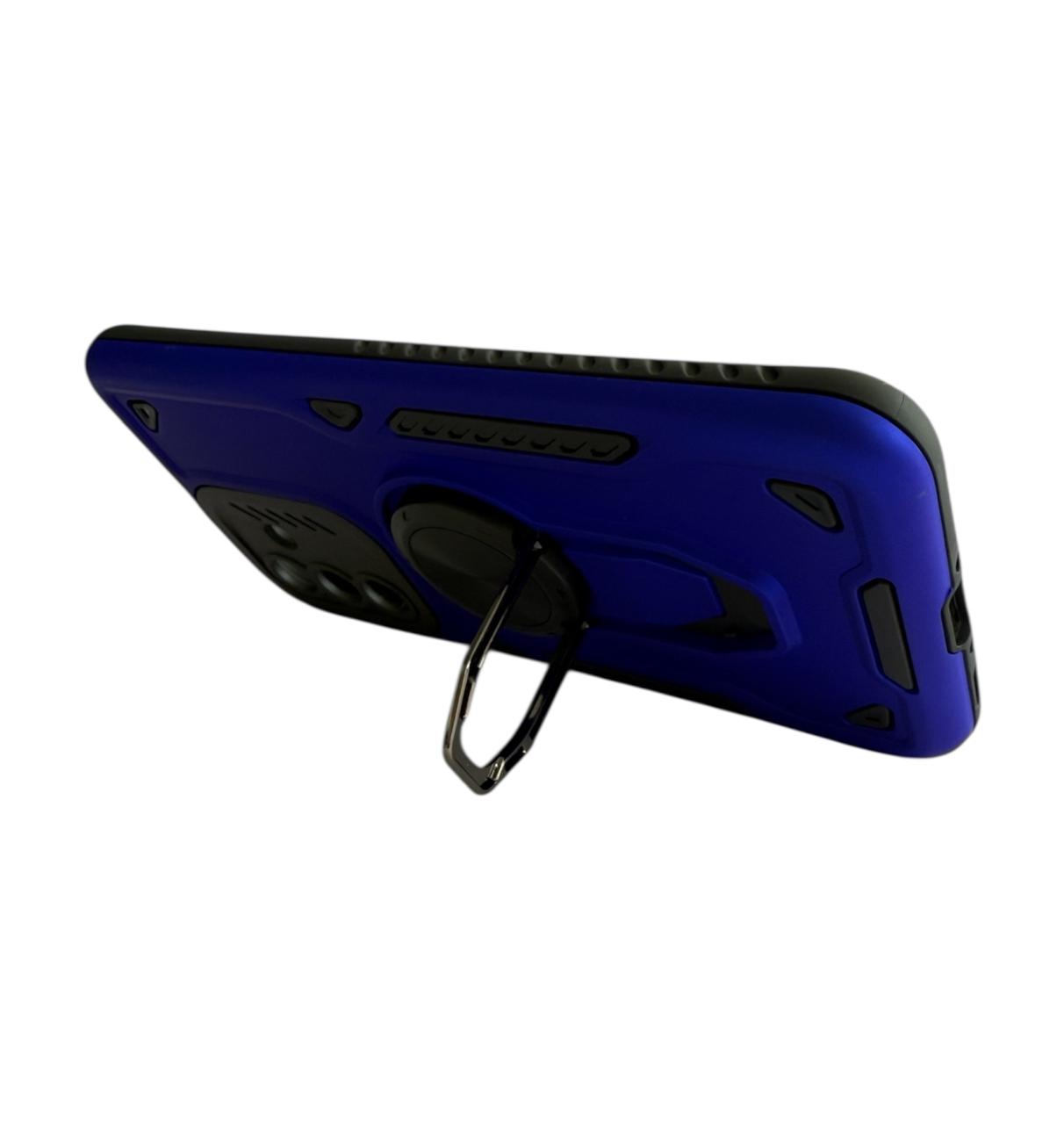CARCASA PARA SAMSUNG A36 5G ANTI GOLPES ANILLO AZUL - 3
