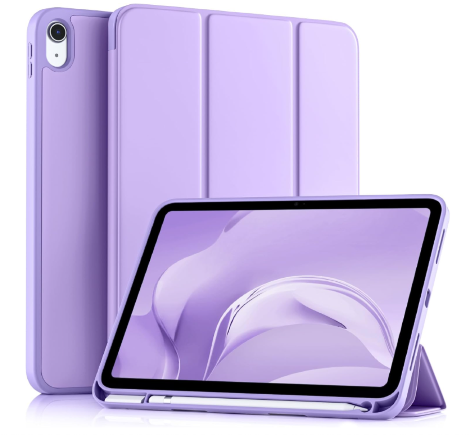 CARCASA SMART COVER PARA IPAD A16 11TH 2025 LILA + MICA - 2