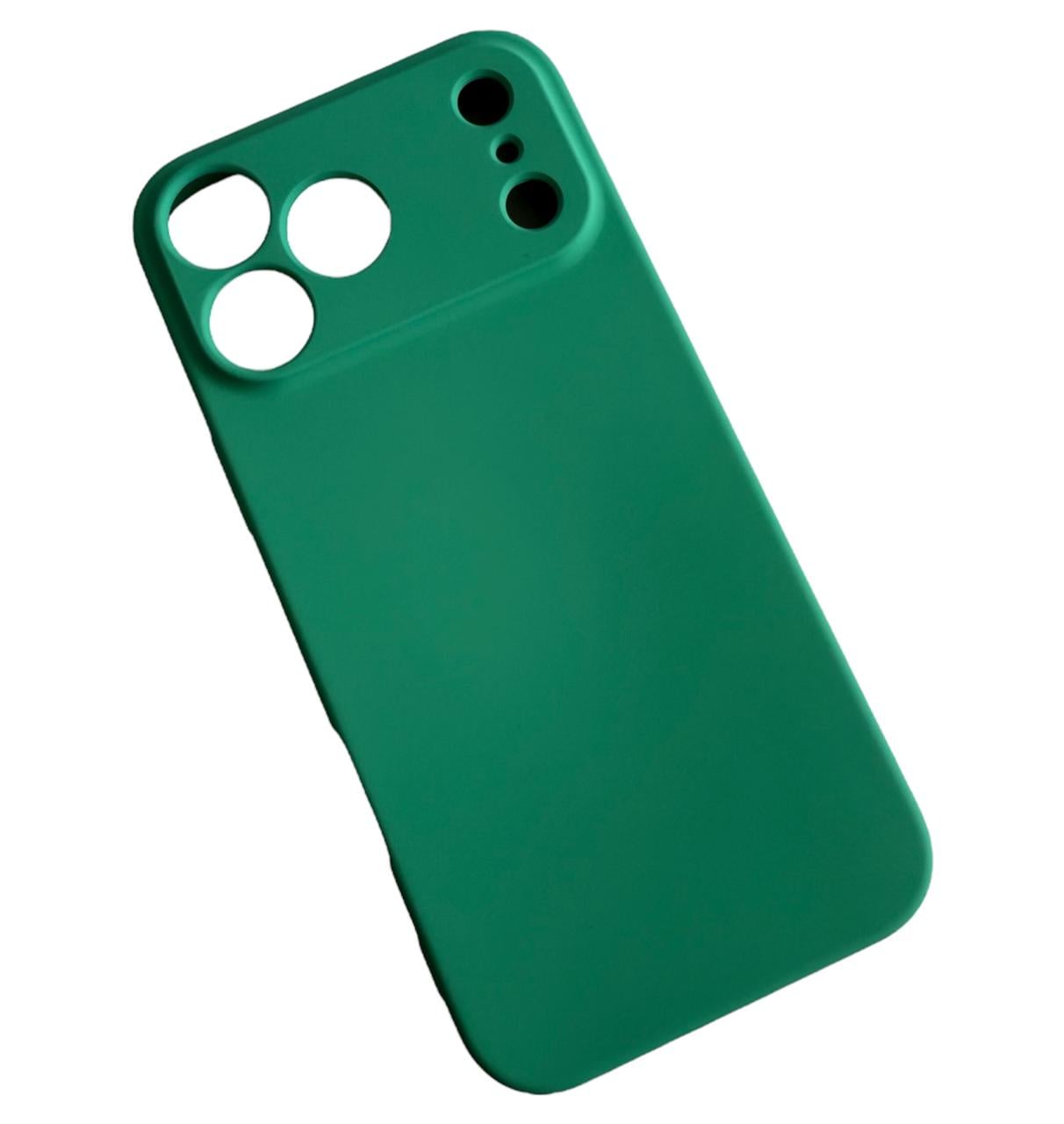 GENÉRICO CARCASA FUNDA PARA IPHONE 17 PRO SILICONA TURQUESA