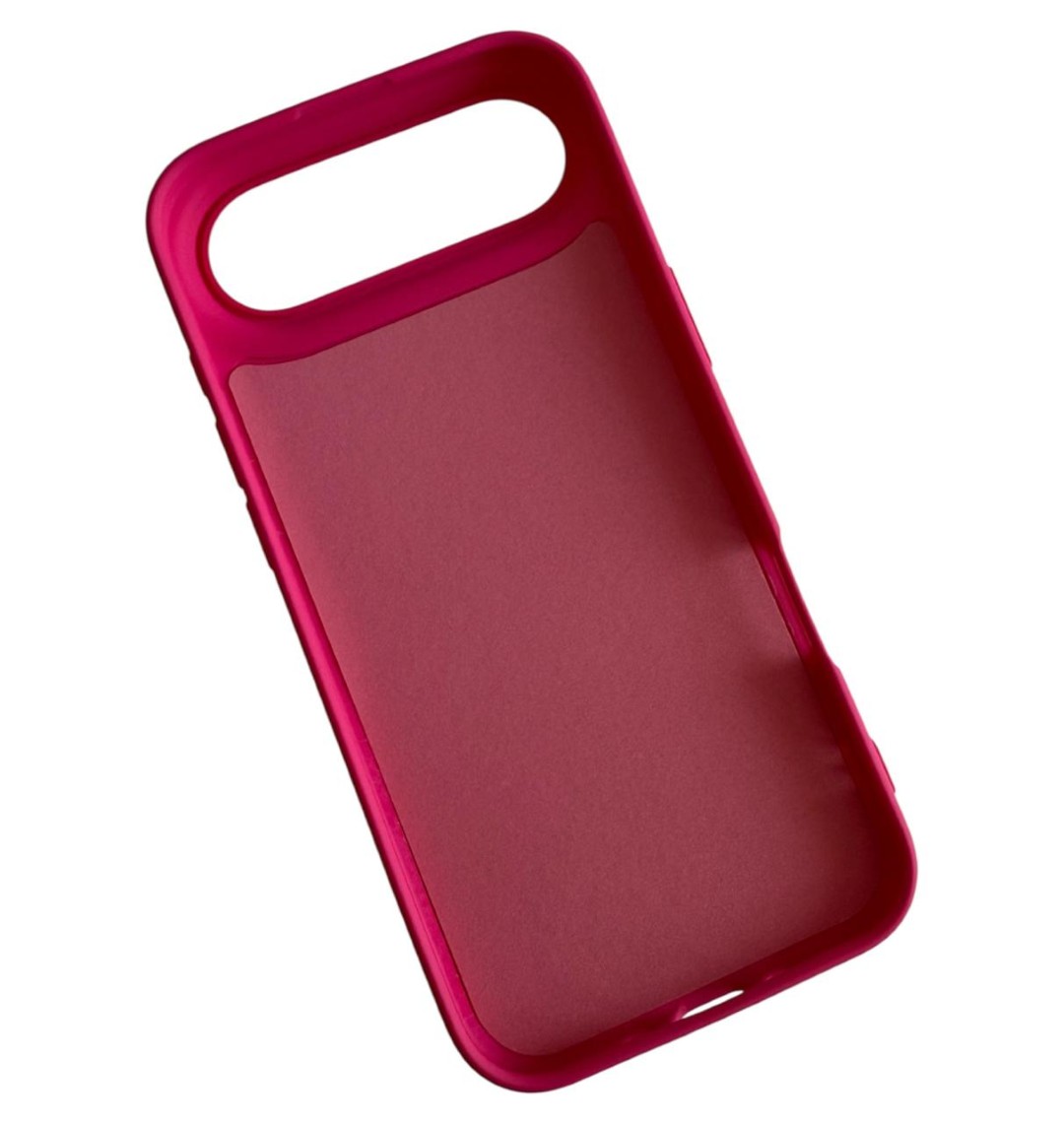 GENÉRICO CARCASA FUNDA PARA IPHONE 17 AIR SILICONA FUCSIA