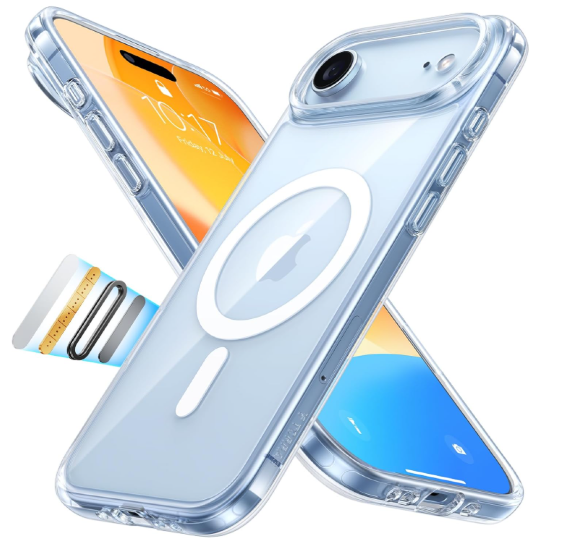 CARCASA PARA IPHONE 17 AIR TRANSPARENTE MAGSAFE - 7