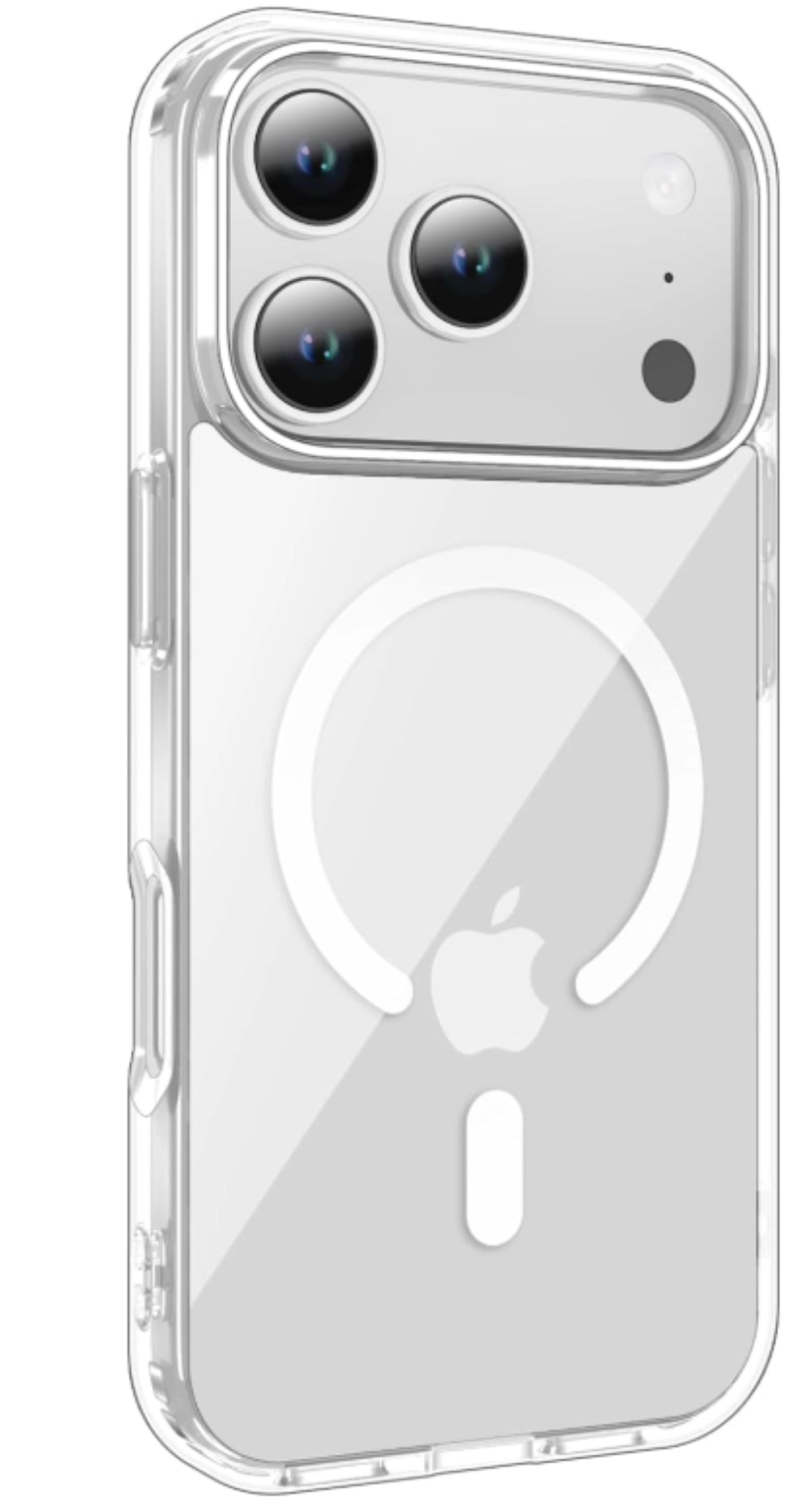 CARCASA PARA IPHONE 17 PRO TRANSPARENTE MAGSAFE - 1