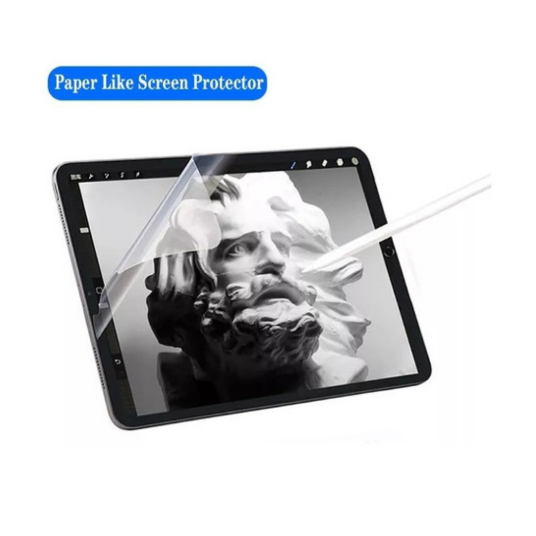 LAMINA MICA SENSACION PAPEL PARA TABLET SAMSUNG A9+ PLUS 11 - 3