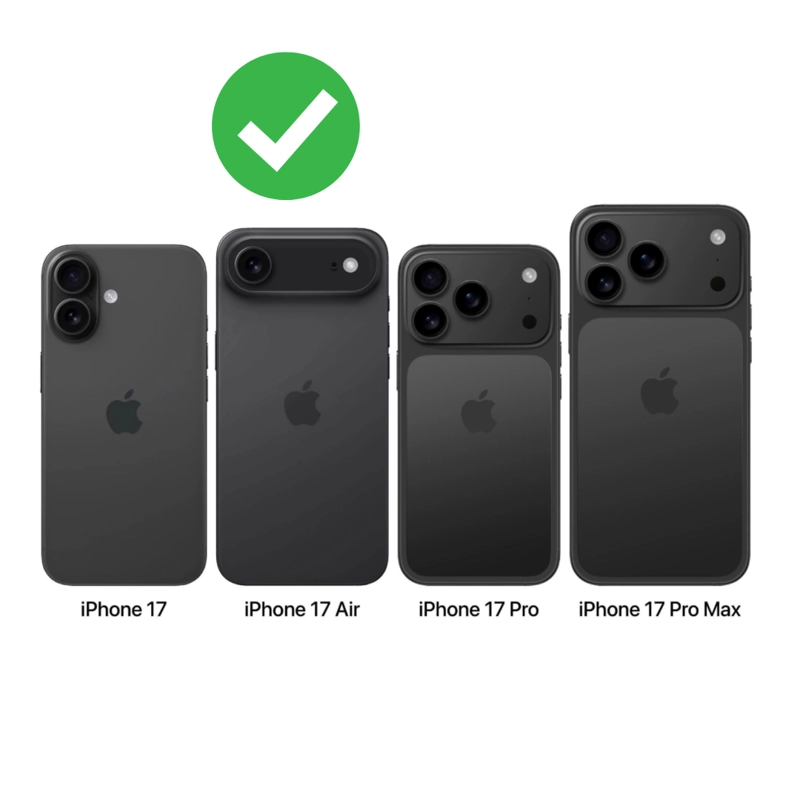 CARCASA PARA IPHONE 17 AIR TRANSPARENTE REFORZADA - 8