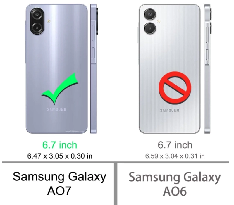 CARCASA PARA SAMSUNG A07 TRANSPARENTE REFORZADA - 5