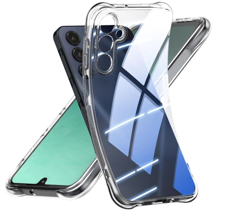 GENÉRICO CARCASA PARA SAMSUNG A17 5G TRANSPARENTE REFORZADA