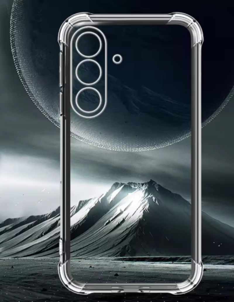 CARCASA PARA SAMSUNG S25 FE TRANSPARENTE REFORZADA - 2