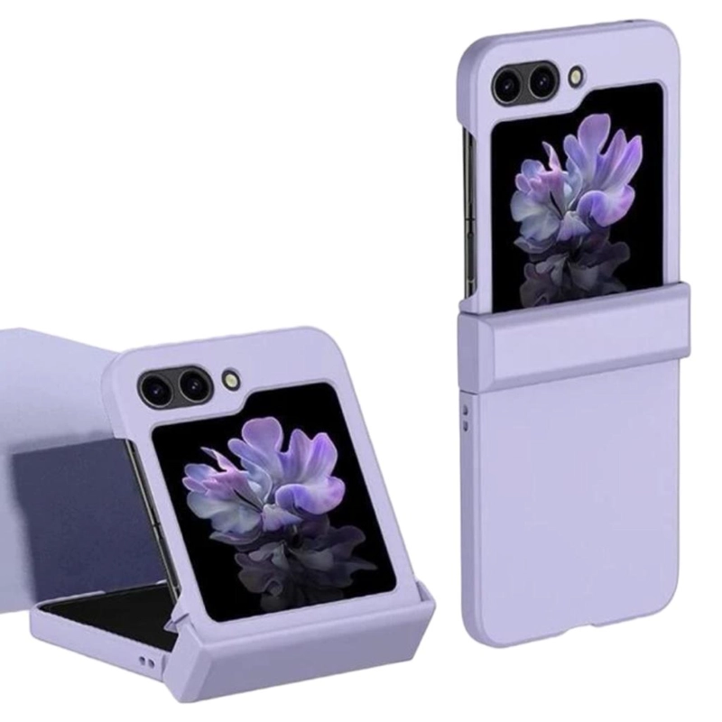 CARCASA CON BISAGRA PLEGABLE PARA SAMSUNG Z FLIP 7 FE LILA - 1