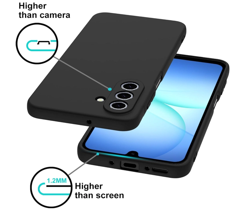 CARCASA FUNDA PARA SAMSUNG S25 FE SILICONA COLOR - 5