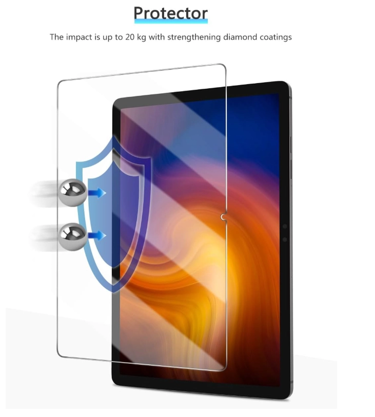 MICA LAMINA DE VIDRIO TEMPLADO PARA SAMSUNG TAB S10 FE+ - 2