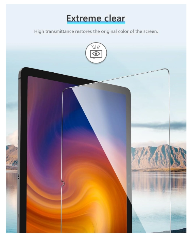 MICA LAMINA DE VIDRIO TEMPLADO PARA SAMSUNG TAB S10 FE+ - 3