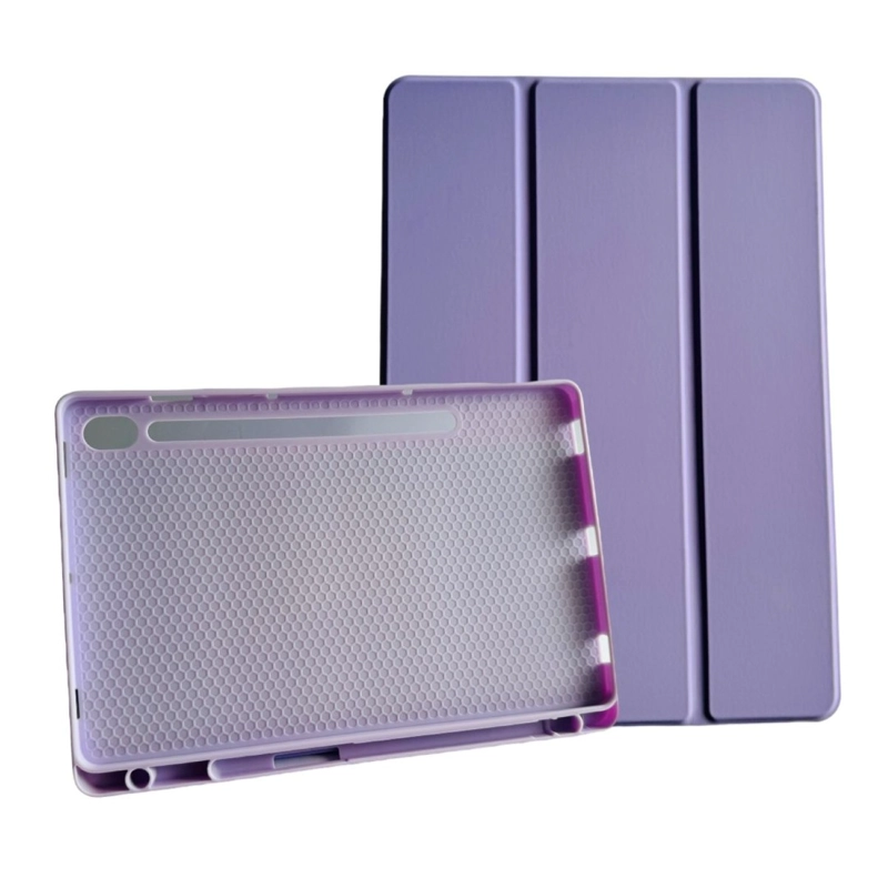 FUNDA CARCASA CON RANURA PARA SAMSUNG TAB S10 FE VIOLETA - 1