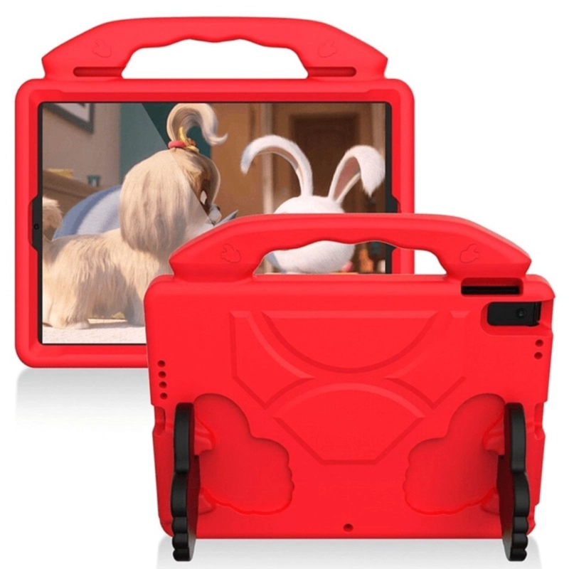 CARCASA NIÑOS ANTIGOLPES PARA TABLET SAMSUNG S10 LITE 10.9 ROJO - 1