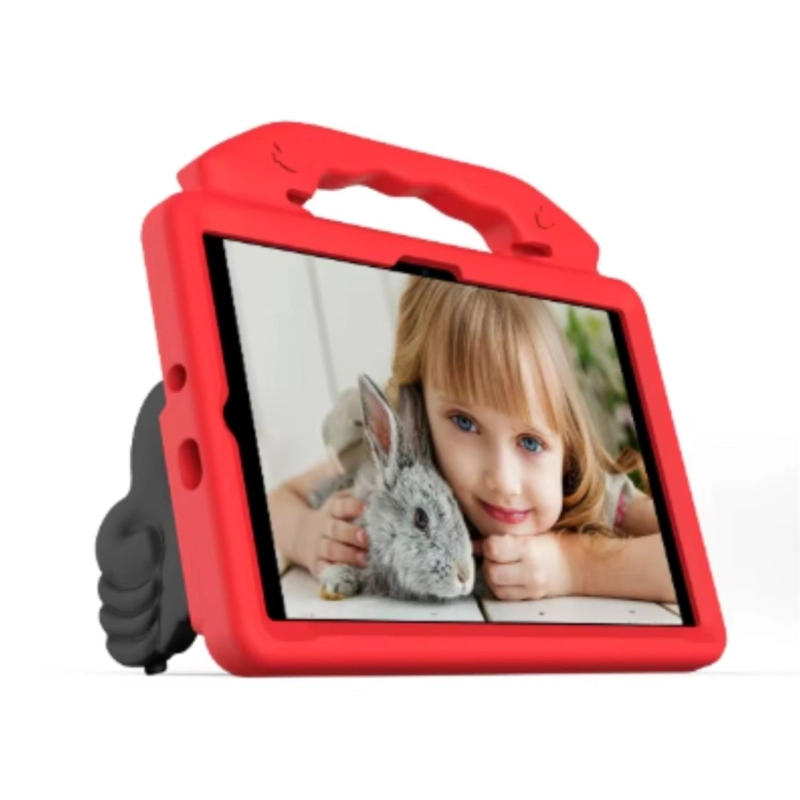 CARCASA NIÑOS ANTIGOLPES PARA TABLET SAMSUNG S10 FE 10.9 ROJO - 3