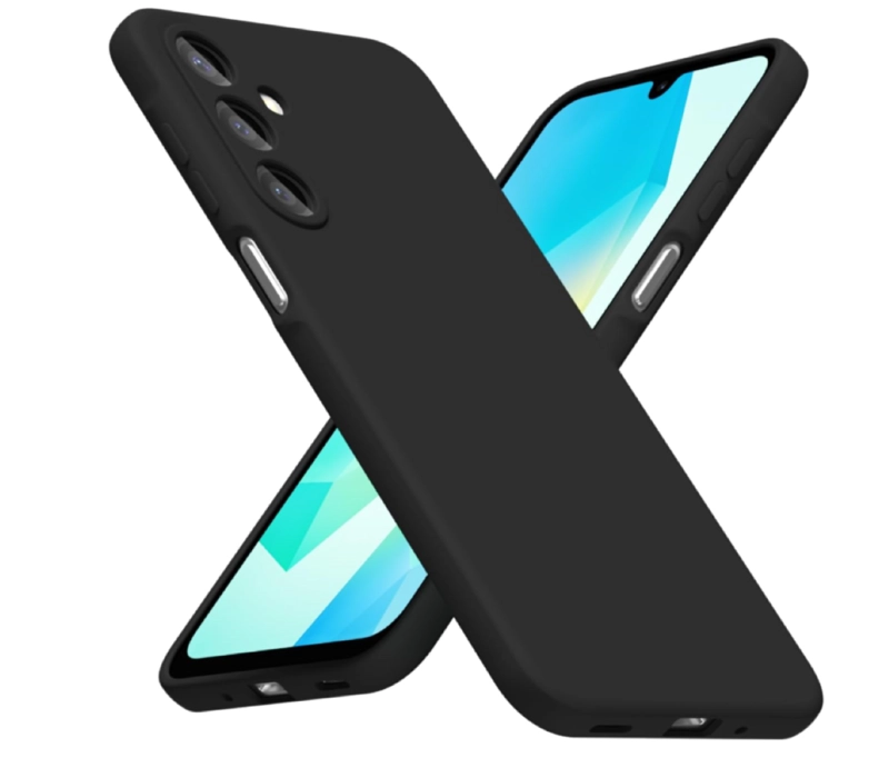 GENÉRICO CARCASA FUNDA PARA SAMSUNG A17 5G SILICONA NEGRO
