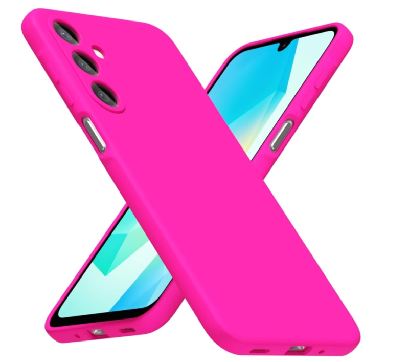 GENÉRICO CARCASA FUNDA PARA SAMSUNG A56 5G SILICONA FUCSIA