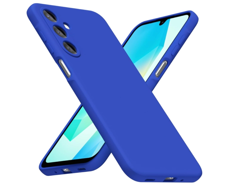 GENÉRICO CARCASA FUNDA PARA SAMSUNG A26 5G SILICONA AZUL