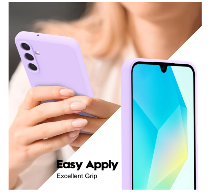 CARCASA FUNDA PARA SAMSUNG A26 5G SILICONA VIOLETA - 4