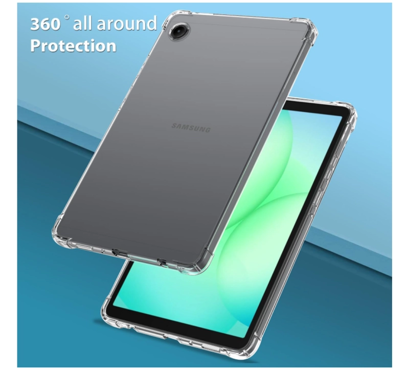 CARCASA TRANSPARENTE REFORZADA PARA TABLET SAMSUNG A11 PLUS - 2