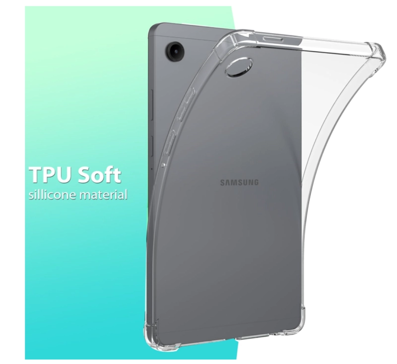 CARCASA TRANSPARENTE REFORZADA PARA TABLET SAMSUNG A11 PLUS - 4