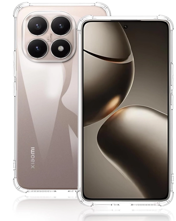 CARCASA PARA XIAOMI 15T TRANSPARENTE REFORZADA - 1