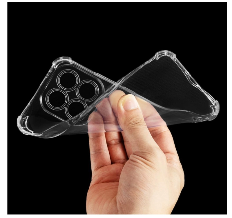 CARCASA PARA XIAOMI 15T TRANSPARENTE REFORZADA - 4