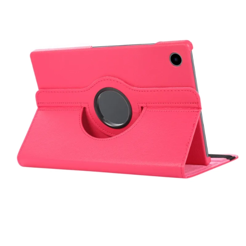 CARCASA FUNDA GIRATORIA PARA TABLET SAMSUNG A11+ PLUS FUCSIA - 3