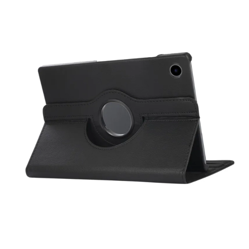 CARCASA FUNDA GIRATORIA PARA TABLET SAMSUNG A11+ PLUS NEGRO - 3