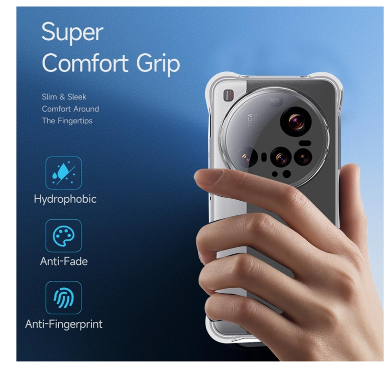 CARCASA PARA XIAOMI 15 ULTRA TRANSPARENTE REFORZADA - 3