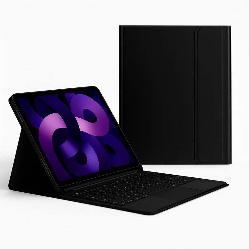 FUNDA CON TECLADO NEGRO PARA IPAD A16 11TH GENE TOUCHPAD - 6