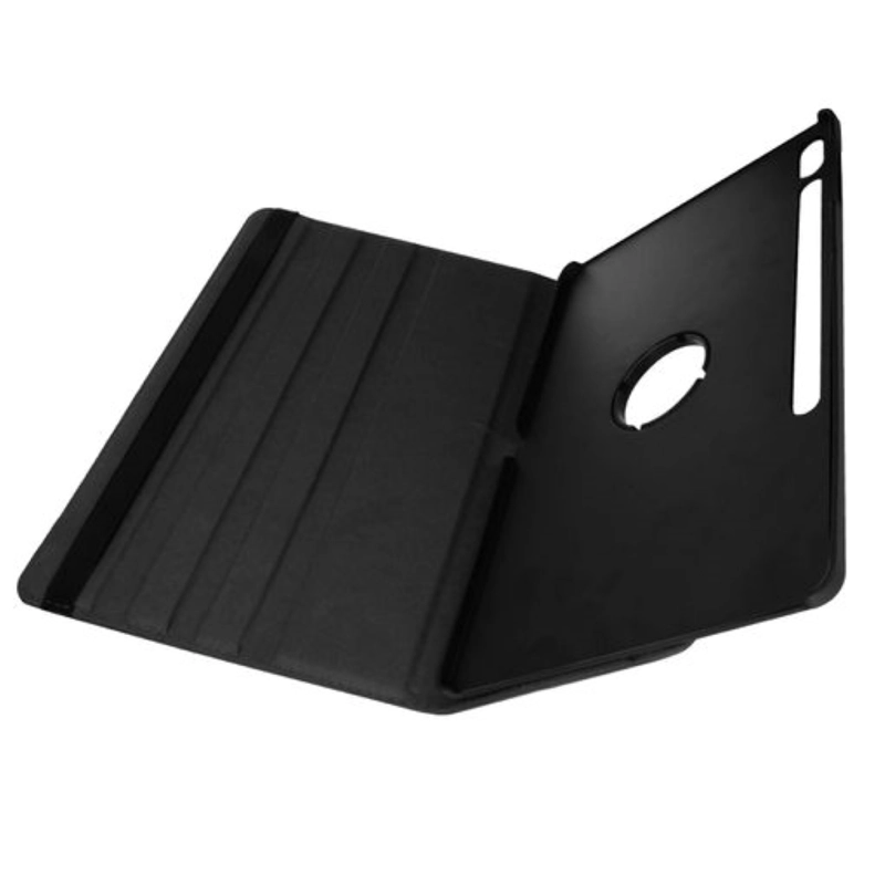 CARCASA FUNDA GIRATORIA PARA TABLET SAMSUNG S10 LITE NEGRO + VIDRIO - 2