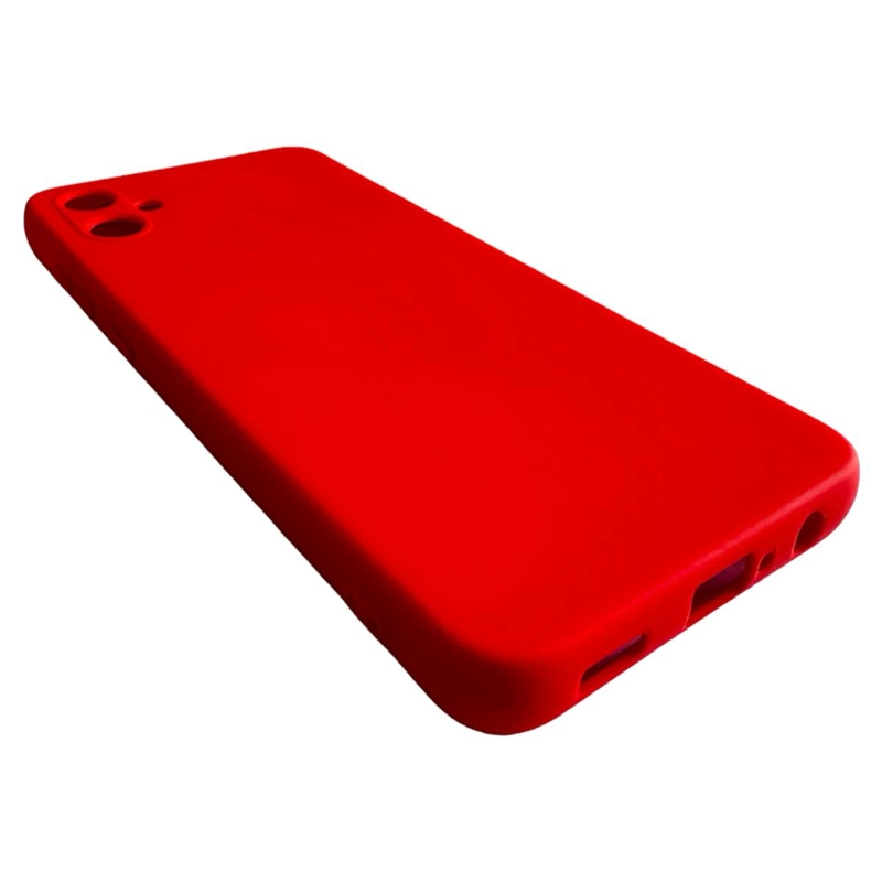 CARCASA FUNDA PARA SAMSUNG A06 5G SILICONA ROJO - 4