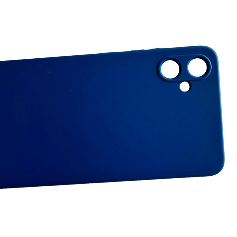 CARCASA FUNDA PARA SAMSUNG A06 5G SILICONA AZUL - 4