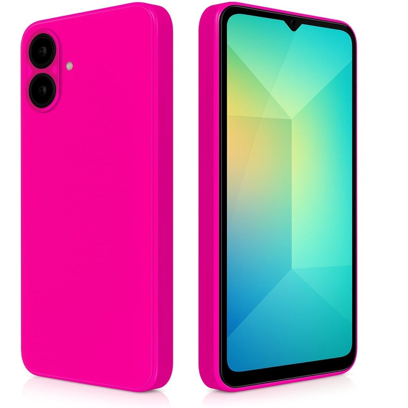 GENÉRICO CARCASA FUNDA PARA SAMSUNG A07 SILICONA FUCSIA
