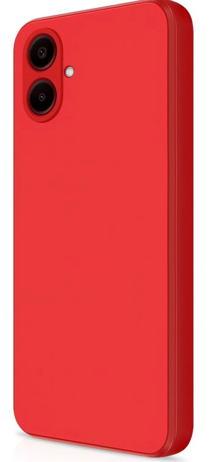 CARCASA FUNDA PARA SAMSUNG A07 SILICONA ROJO - 2