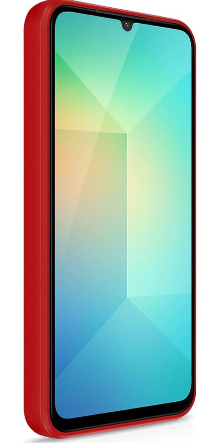 CARCASA FUNDA PARA SAMSUNG A07 SILICONA ROJO - 3