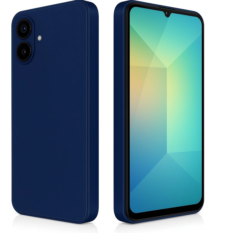 GENÉRICO CARCASA FUNDA PARA SAMSUNG A07 SILICONA AZUL