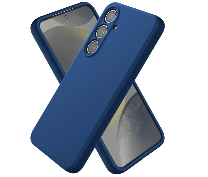 CARCASA FUNDA PARA SAMSUNG S26 SILICONA AZUL - 1