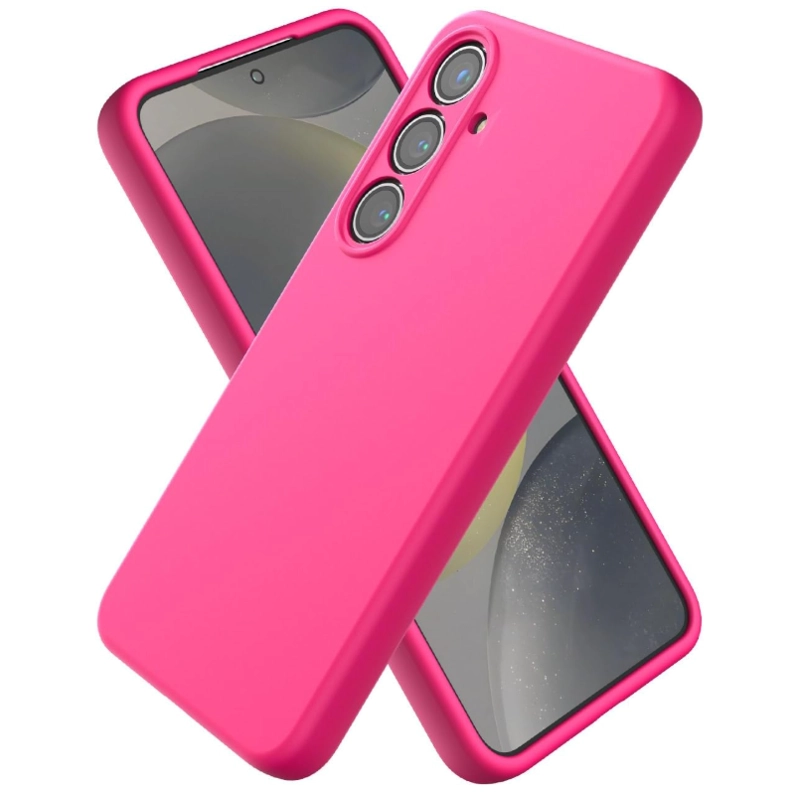 GENÉRICO CARCASA FUNDA PARA SAMSUNG S26 SILICONA FUCSIA