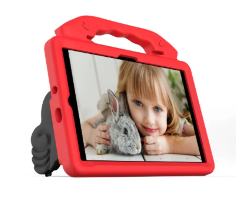 CARCASA NIÑOS ANTI-GOLPES PARA TABLET XIAOMI REDMI PAD 2 11' 2025 ROJO - 2