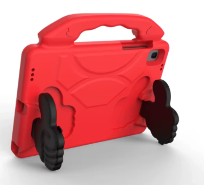 CARCASA NIÑOS ANTI-GOLPES PARA TABLET XIAOMI REDMI PAD 2 11' 2025 ROJO - 3