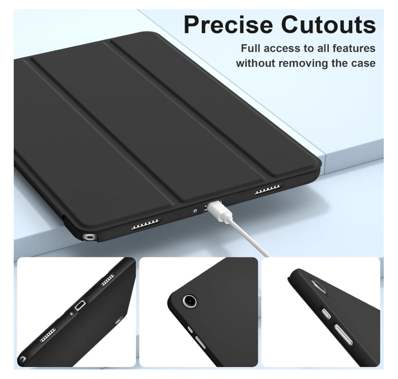 FUNDA CARCASA SMART COVER PARA TABLET SAMSUNG A11+ PLUS 2025 - 2