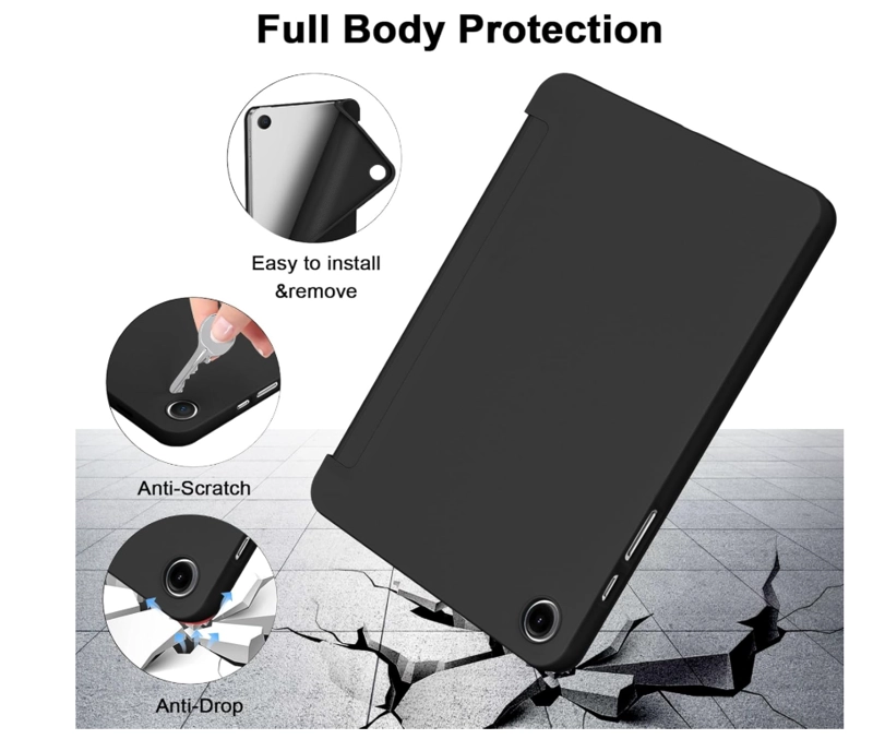 FUNDA CARCASA SMART COVER PARA TABLET SAMSUNG A11+ PLUS 2025 - 5
