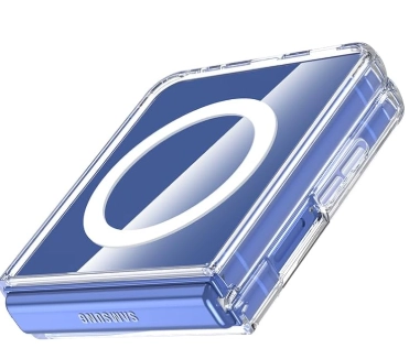 CARCASA PARA SAMSUNG Z FLIP 7 TRANSPARENTE MAGSAFE - 3
