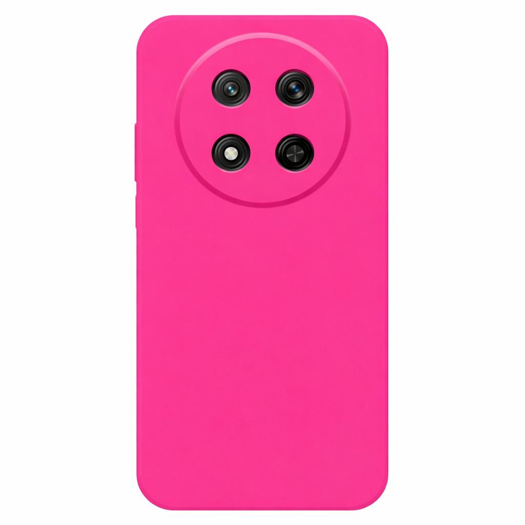 CARCASA FUNDA PARA HONOR MAGIC8 LITE SILICONA FUCSIA - 3
