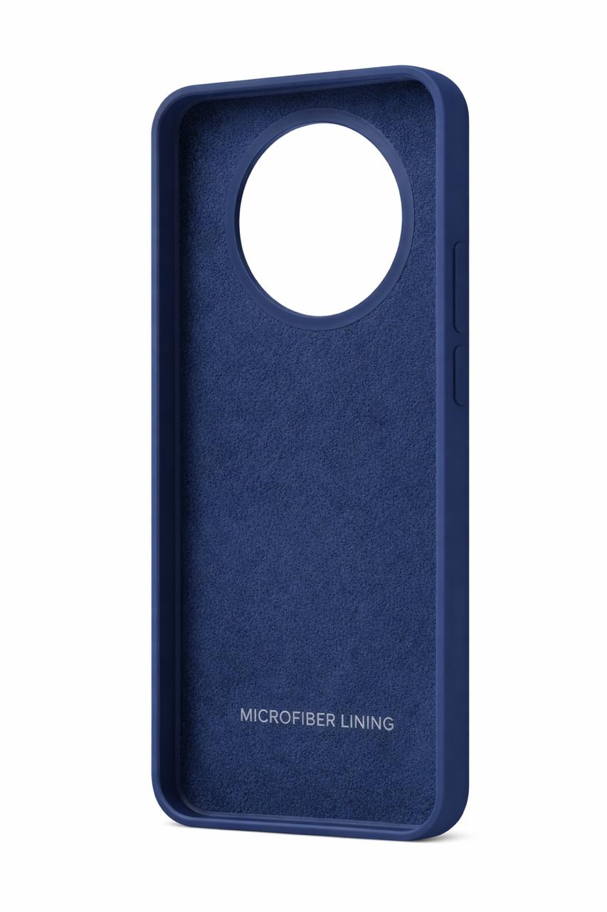 CARCASA FUNDA PARA HONOR MAGIC8 LITE SILICONA AZUL - 2