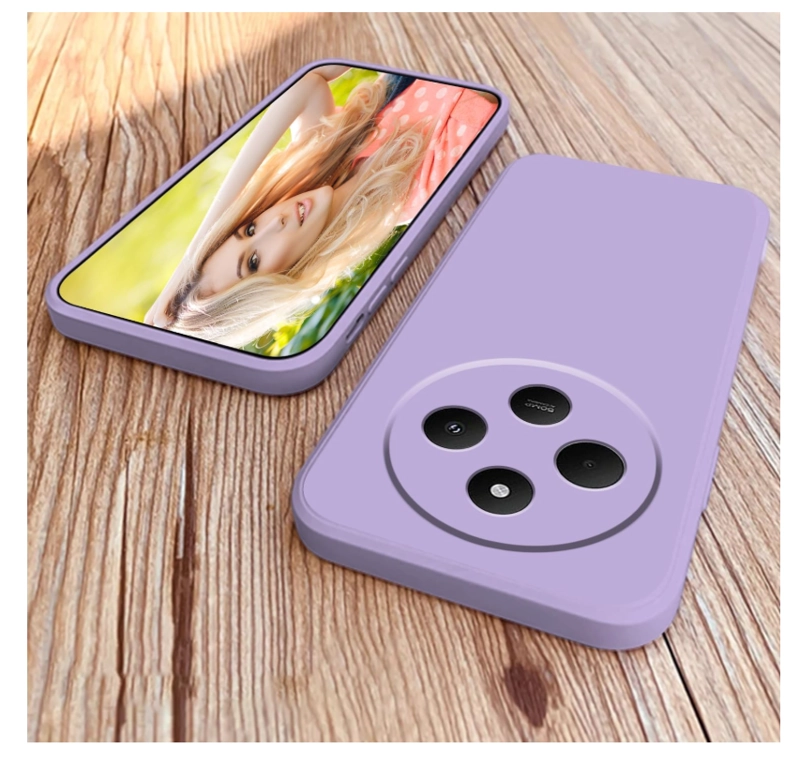 CARCASA FUNDA PARA XIAOMI 14C 5G SILICONA LILA - 4